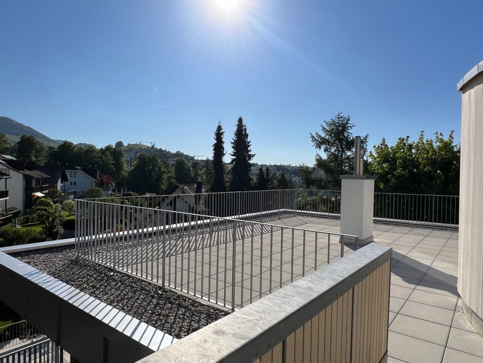 Die Dachterrasse